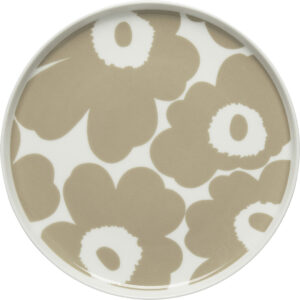 Marimekko Oiva / Unikko -lautanen 20cm