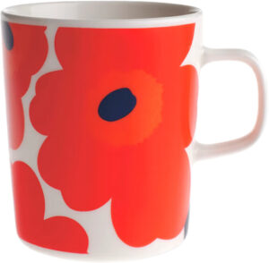 Marimekko Oiva / Unikko -muki 2,5dl