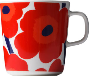 Marimekko Oiva / Unikko -muki 4 dl