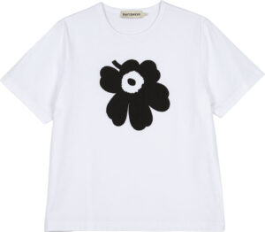 Marimekko Erna Unikko Placement Kioski t-paita